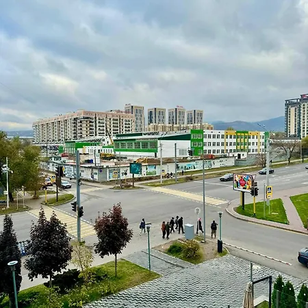Апартаменты В Жк Вавилон Almaty Exterior photo